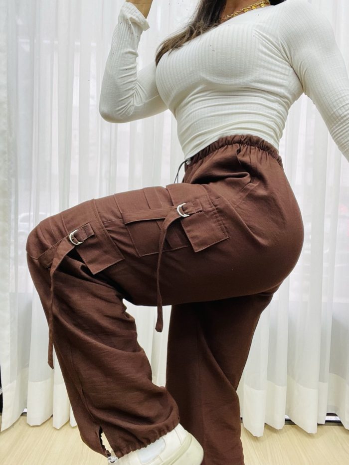 calça cargo lara marrom 08127 calça cargo lara marrom 08127