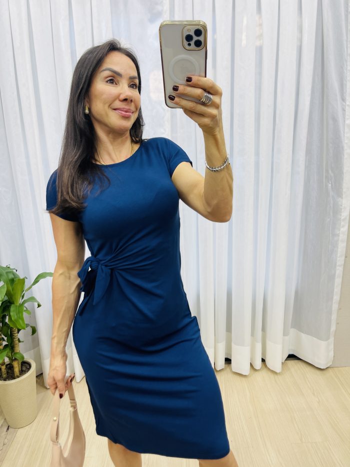 vestido moletinho lais marinho 08166 vestido moletinho lais marinho 08166