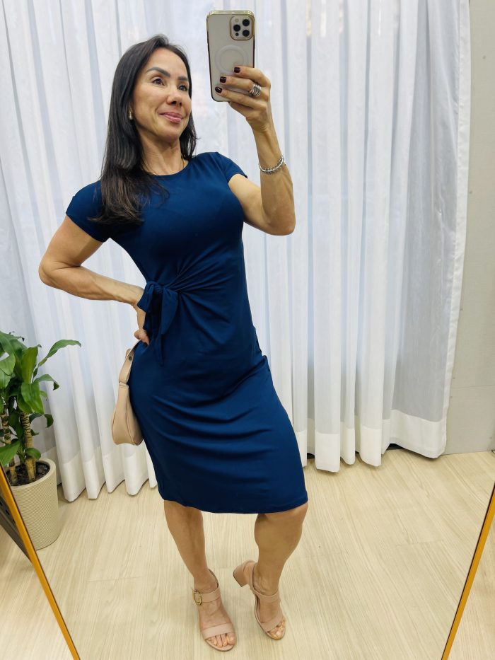 vestido moletinho lais marinho 08166 vestido moletinho lais marinho 08166