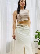 saia linho betina cru 08169