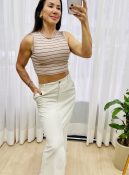 saia linho betina cru 08169