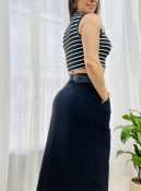 saia linho betina cru 08169